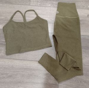 Beyond Yoga Crop Tank and Midi Legging Set